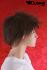 Beautifully cut, light brown short hair wig