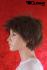 Beautifully cut, light brown short hair wig