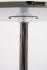 Bistro Table Black Round Wooden Board Footrest- "Konstanz"