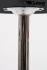 Bistro Table Black Round Wooden Board Footrest- "Konstanz"