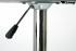 Bistro Table Black, Round Wooden Board, Height-Adjustable- "Stuttgart"