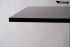 Bistro Table Black Square Wooden Board Footrest- "Mnchen"