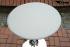 Bistro table gray height completely adjustable by gas lift action-
