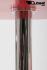 Bistro Table Red, Round  Tempered Glass Board 102 cm Footrest-