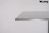Bistro Table Silver Square Wooden Board Footrest