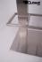 Bistro Table White, Angular Table Top XXL, 70 x 150cm, 50kg-