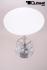 Bistro Table White, Round Wooden Board, Height-Adjustable, 20kg-