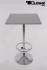 Bistro Table White Square Wooden Board Footrest- "Mnchen"