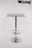 Bistro Table White Square Wooden Board Footrest- "Mnchen"