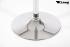 Bistro-Tisch transparent, Glasplatte rund 102 cm - "Berlin"