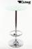 Bistro-Tisch wei�, Glasplatte rund, Fu�st�tze 102 cm - "Berlin"