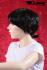 Black artificial hair wig