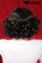 Black curly short hair wig