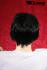 Black kanekalon wig