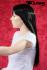 Black long hair wig
