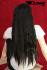 Black longhair wig