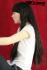 Black longhair wig