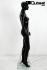 Black Mannequin, Shining, with Facial Contours