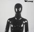 Black shining Child mannequin, faceless