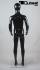 Black shining Child mannequin, faceless