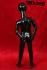 Black shining child window dummy