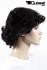 Black short curly hair wig