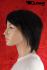 black, short cut wig for women