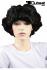 Black short hair wig