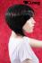 Black short hair wig