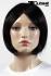 Black, short hair wig