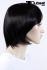 Black, short hair wig