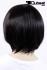 Black, short hair wig