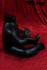 Black sitting window dummy