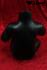 Black sitting window dummy