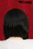 Black straight wig mediumlong