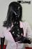 Black Varnished Mannequin, Kneeling