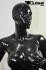 Black Varnished Mannequin, Kneeling