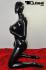 Black Varnished Mannequin, Kneeling