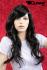 Black wig, wavy ends