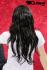 Black wig, wavy ends