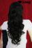 Black wig with long curls