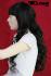 Black wig with long curls