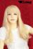 Blond long hair wig