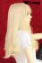 Blond long hair wig