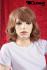 Blond medium long wig