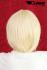 Blond straight hair medium long wig