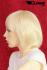 Blond straight hair medium long wig