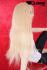 Blond wig made of 100% indian remy hair