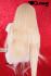 Blond wig made of 100% indian remy hair