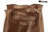 Blondbraune Extensions aus Kanekalon 7 Teile